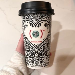 Starbucks (Red) Jonathan Alder Ceramic Mug